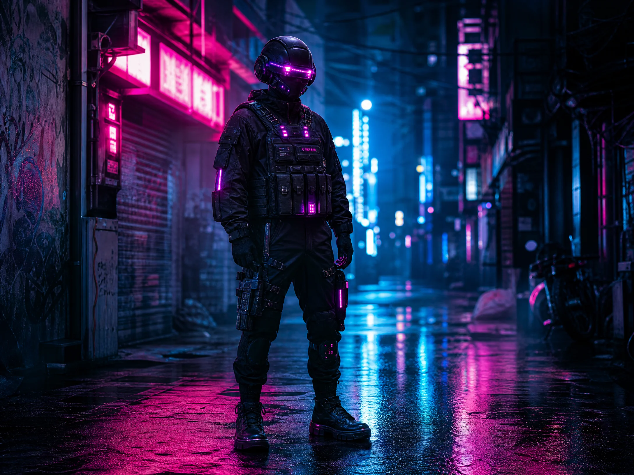 案例：赛博战​士